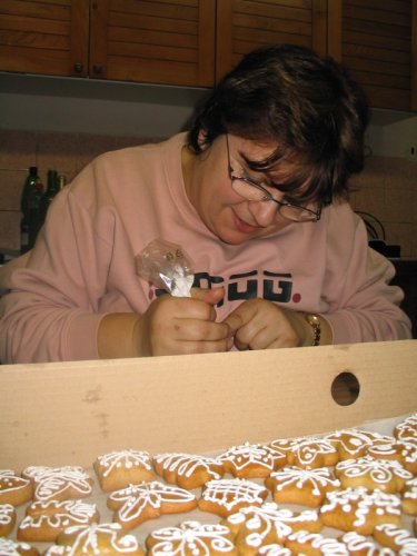 Pečení perníčků - 3.12.2005